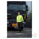 Synlighetsgenser med Zip Dalby KL.3, safety gul