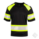 T-skjorte med refleks - Sigtuna, sort