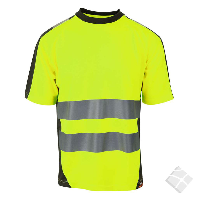 T-skjorte i synlighet KL.2 - Mora, safety gul