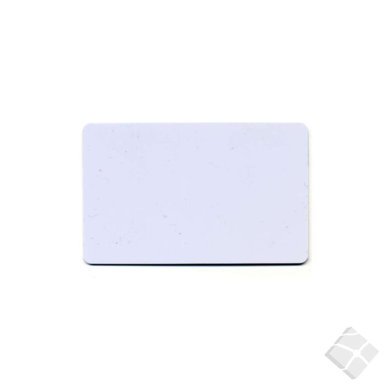 ID kort m/brikke RFID 125Khz, hvit