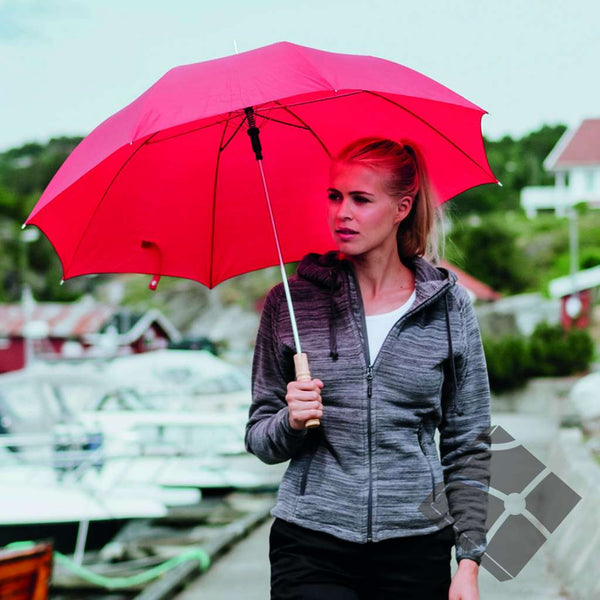 Paraply med trehåndtak - Shetland
