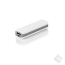 Powerbank Puxi, hvit/grå