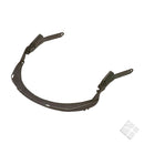 Visirholder for hjelm