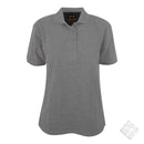 Poloskjorte PRO til dame Carolina, gråmelert