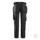 Arbeidsbukse med stretch AllroundWork, sort