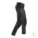 Arbeidsbukse med stretch AllroundWork, grå