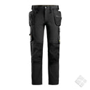 Arbeidsbukse med full stretch AllroundWork, sort