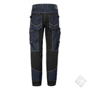 Arbeidsbukse i stretch Demin, marine