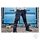 Håndverkerbukse i stretch Demin, marine