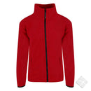 Polarfleece jakke - Alaska, mørk rød