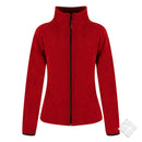 Polarfleece jakke - Vera lady, mørk rød