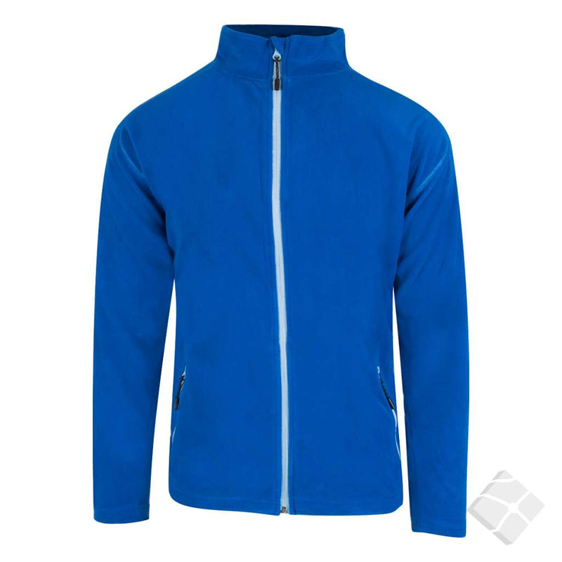 Microfleece jakke Gausta, kornblå/Lys blå