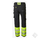 ICU arbeidsbukse 4veis stretch KL1, safety gul/grå