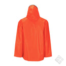 Doggerbank regnjakke, flourrød