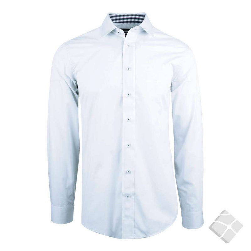 Business skjorte Teramo til herre, hvit