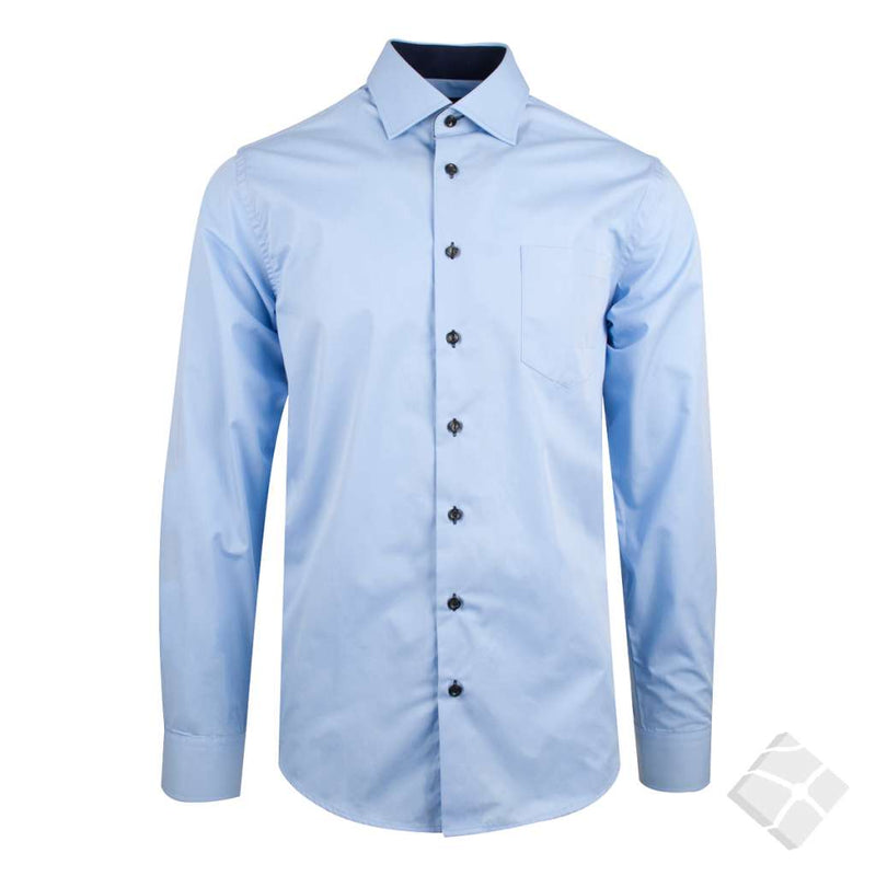 Skjorte regular-fit - Livorno, lys blå