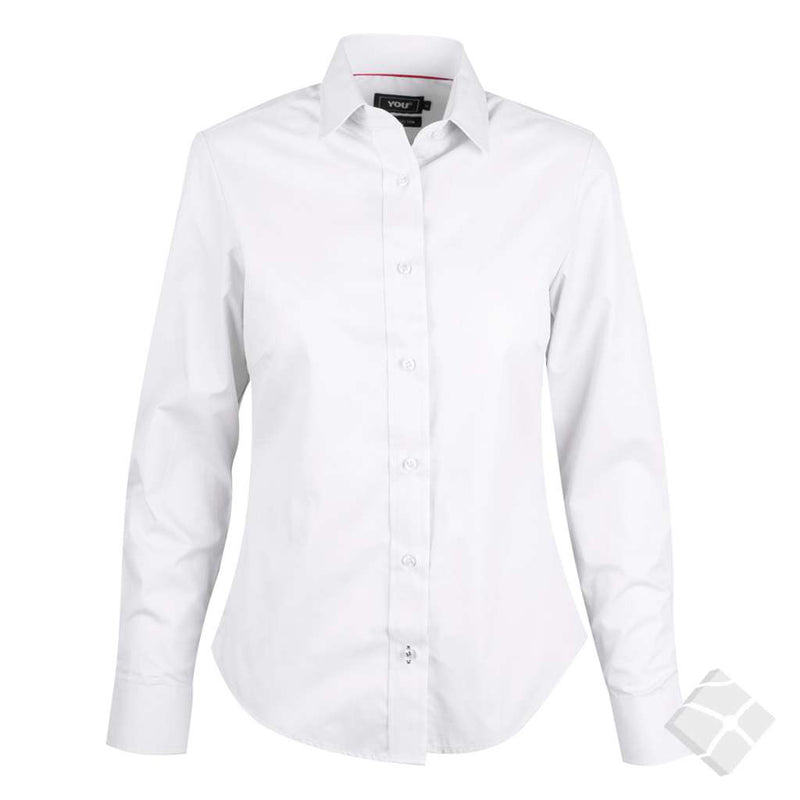 Business skjorte til dame - Pavia, hvit