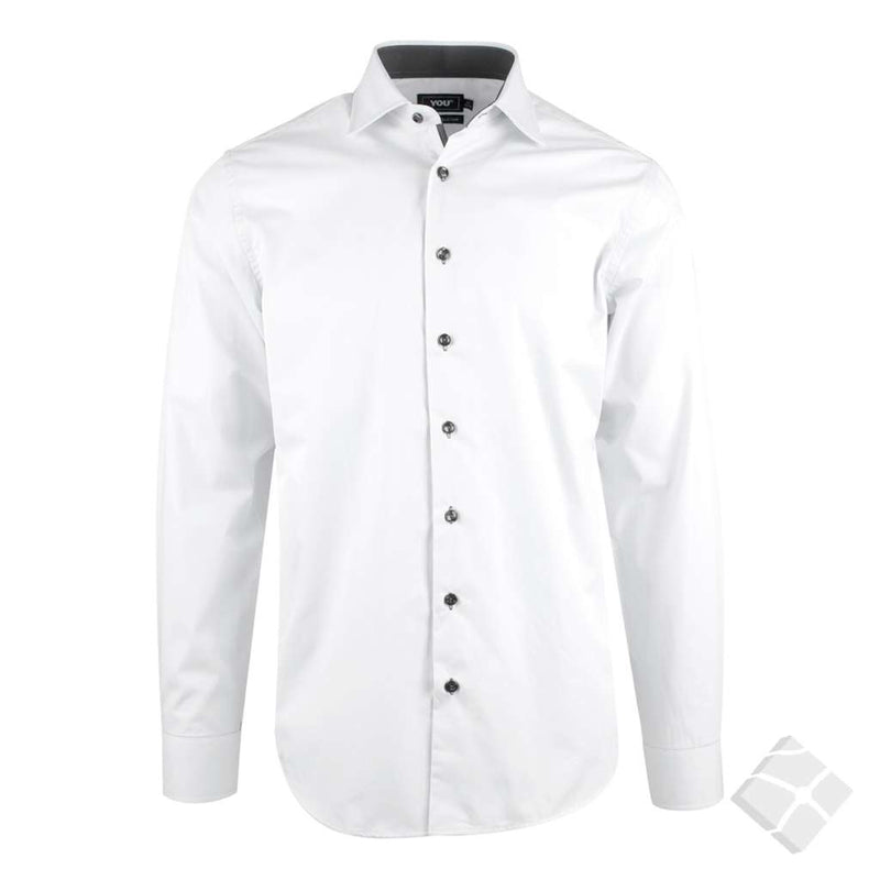 Business skjorte - Vercelli, hvit