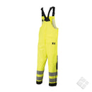 Regnbukse med seler Stord KL.3, safety gul