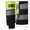 Vinterjakke ProTec Xtrm KL.3, safety gul/sort