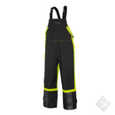 Regnbukse med seler VEGA 2.0, gul/sort
