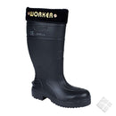 Vernestøvel i superlett EVA Worker, sort