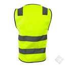 Refleksvest Uppsala KL.2, safety gul