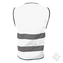 Trenings/refleksvest Flen, hvit