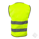 Trenings/refleksvest Flen, Safety Gul