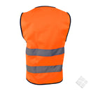 Trenings/refleksvest Flen, Safety Orange