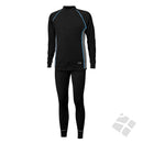 Superundertøy sett unisex, sort