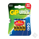 Batteri AAA Ultra pluss  4-pack