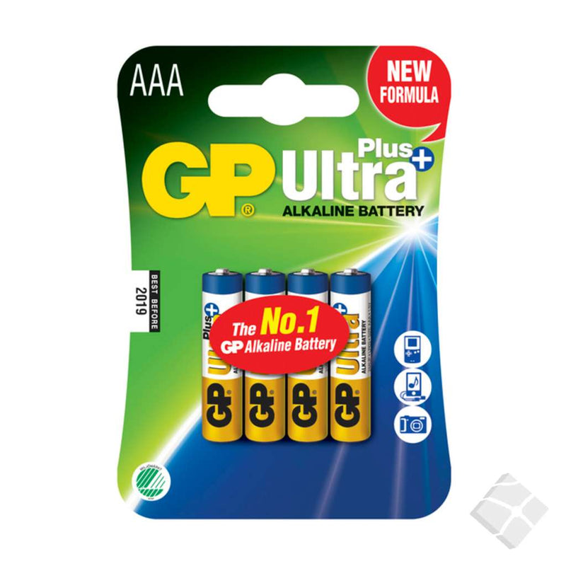 Batteri AAA Ultra pluss  4-pack