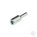 Adapter for gummihjul til foliefjerner.