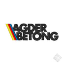Agder betong broderingslogo