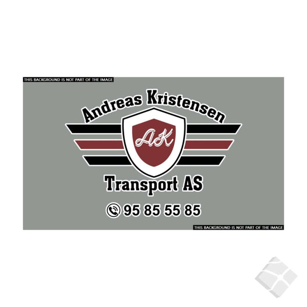 Andreas Kristensen Transport, rygg logo