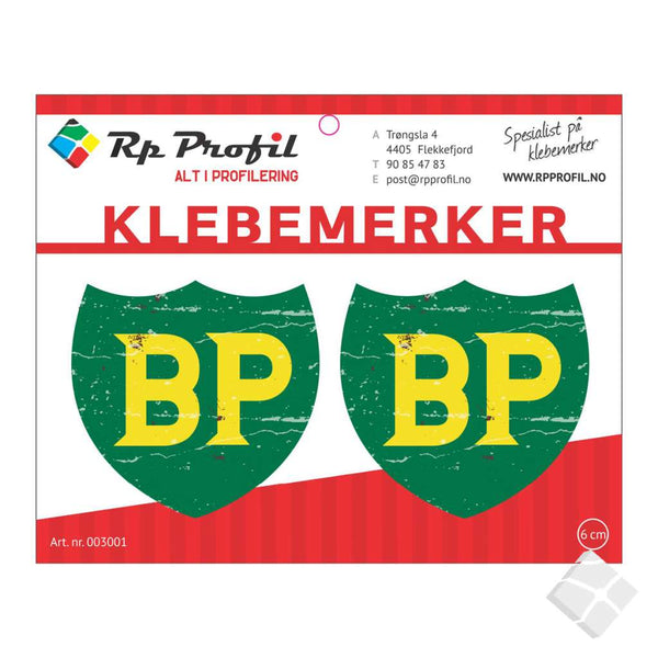 BP "old look" klebemerke