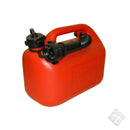 Bensinkanne 5L , rød