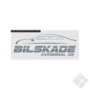 Bilskade Kvinesdal, bryst logo