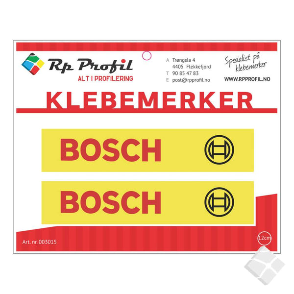 Bosch - klebemerke