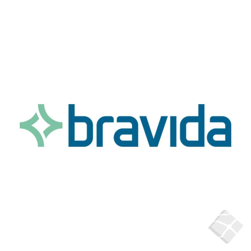 Bravida, bryst logo