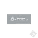 Byggm. A. Haukland, brystlogo