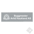 Byggm. A. Haukland, rygglogo