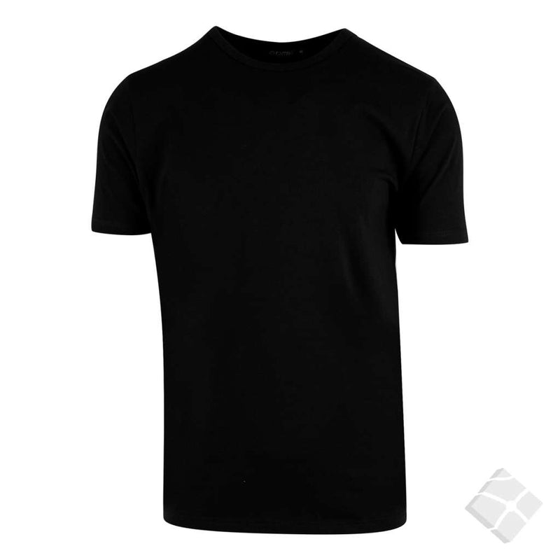 T-skjorte med stretch - Split, sort