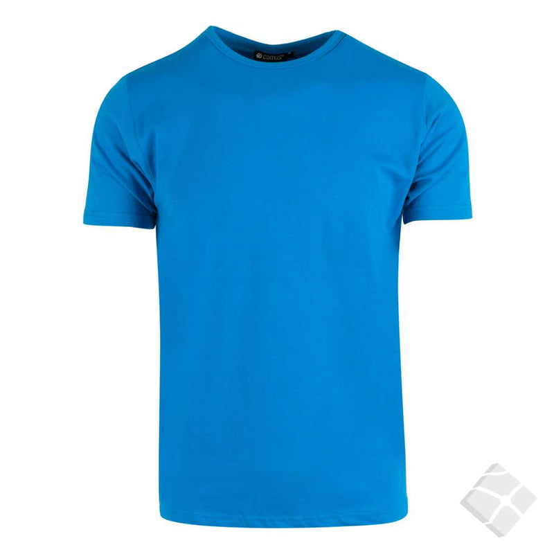 T-skjorte med stretch - Split, brilliantblå