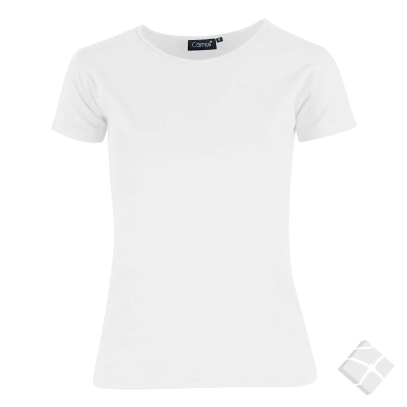 T-skjorte i stretch til dame - Charlotte, hvit