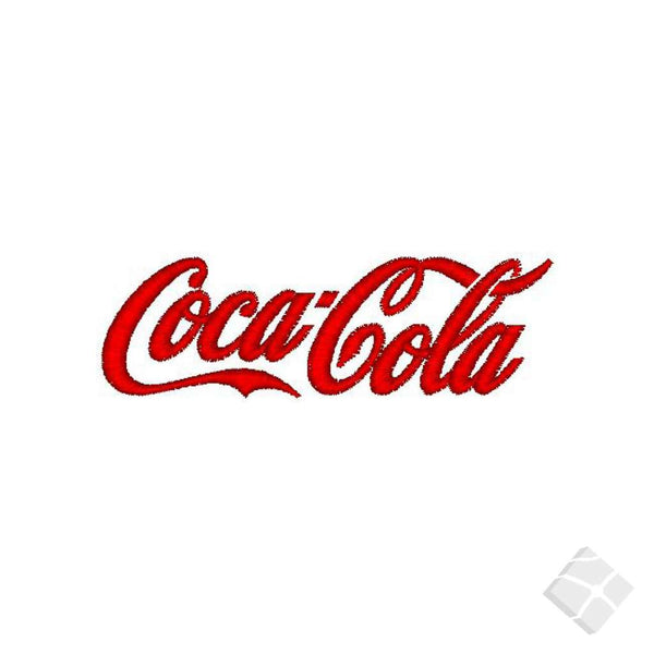 Coca-Cola broderingslogo