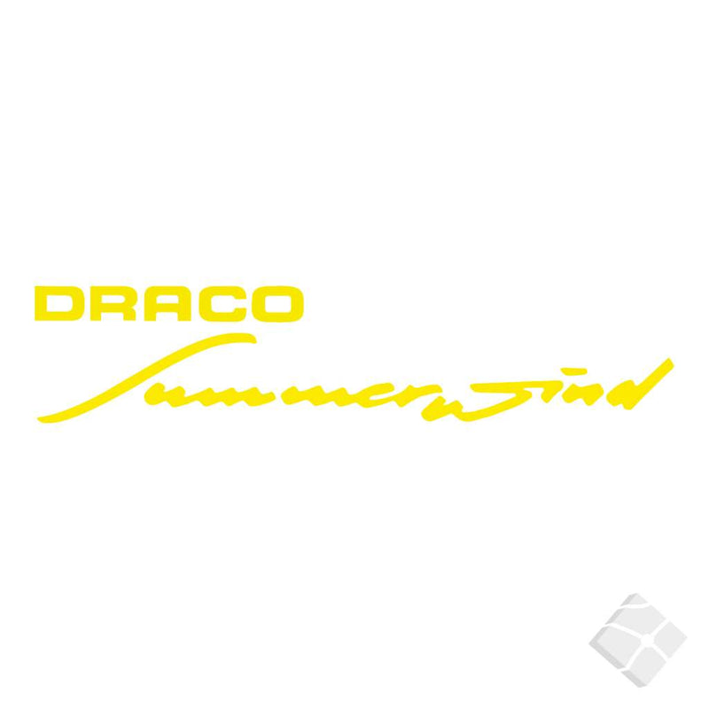 Draco Summerwind logo, gul