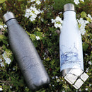 Drikkeflaske  500ml, sølvmetalic