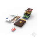 Exentri wallet, brun